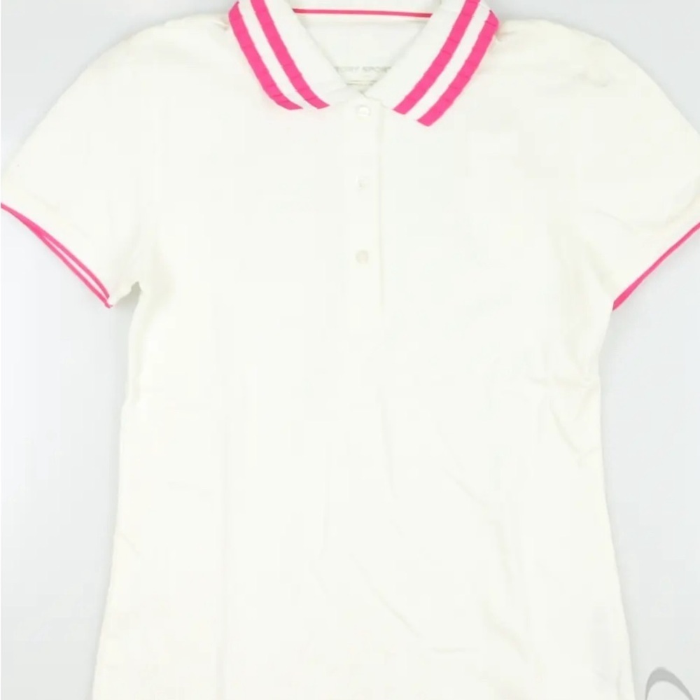 NEW No tags TORY SPORT POLO X-SMALL XS SNOW WHITE MSRP $59